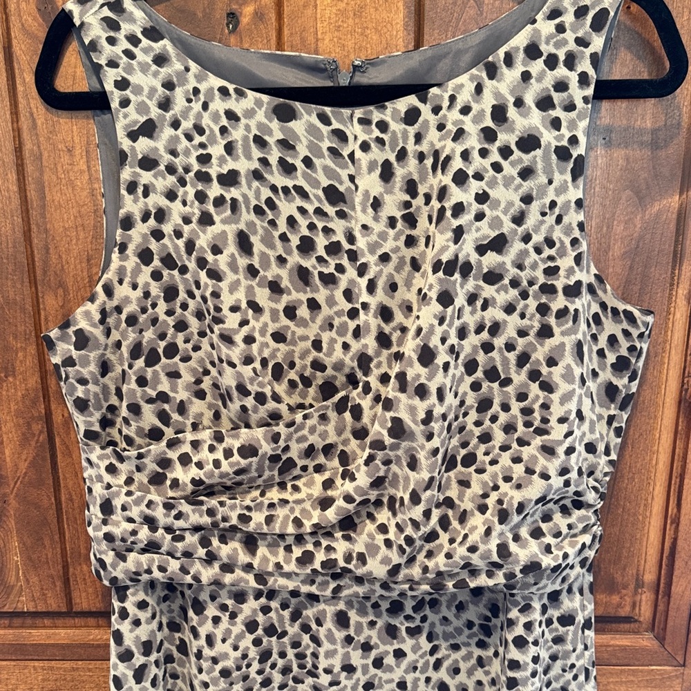 Ann Taylor Animal Print Dress - Picture 2 of 7